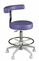 Suppliers Of HZOD Round Stool With A Unique Shaped Back Rest
