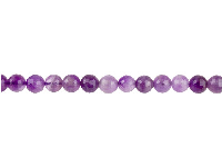 Amethyst Semi Precious Faceted     Round Beads 8mm, 16&amp;quot;/40cm Strand