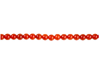 Carnelian Semi Precious Round      Beads, 6mm, 15&amp;quot;-15.5&amp;quot; Strand