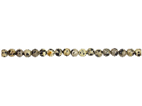 Dalmatian Jasper Semi Precious     Round Beads 6mm,16&amp;quot; Strand