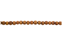 Bayong Wood Round Beads 6mm        16&amp;quot;/40cm Strand