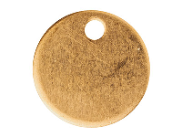 Copper Blanks Round Disc Drop      Pack of 6, 12mm