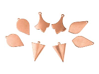 Copper Blanks Mixed Set, Mixed     Drops