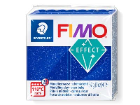 Fimo Effect Blue Glitter 57g       Polymer Clay Block Fimo Colour     Reference 302