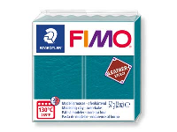 Fimo Leather Effect Lagoon 57g     Polymer Clay Block Fimo Colour     Reference 369