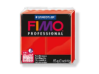 Fimo Professional True Red 85g     Polymer Clay Block Fimo Colour     Reference 200