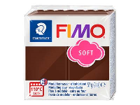 Fimo Soft Chocolate 57g Polymer     Clay Block Fimo Colour Reference 75