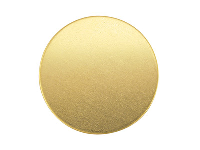 9ct Yellow Gold Blank Fb01300      1.00mm X 13mm Fully Annealed Round 13mm, 100% Recycled Gold