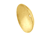 18ct Yellow Gold Cups 605 3mm      Pack of 6, 100% Recycled Gold