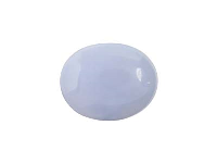 Blue Lace Agate, Oval Cabochon     10x8mm