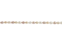 Cultured Pearls, 6x4mm,            Multicolour, Rice, 16&amp;quot;/40cm