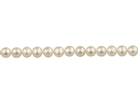 Cultured Pearls Fresh Water,       7-7.5mm, White, Potato Round,      16&amp;quot;/40cm