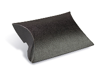 Flat Pack Pillow Box Black         Pack of 10