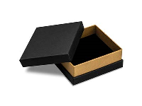 Black And Gold Metallic Large      Universal Box