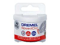 Dremel Speedclic Metal Cutting     Wheel Pack of 12,