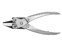 Classic Parallel Action Pliers     Round/nylon Flat 140mm