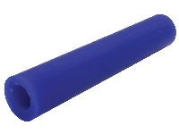 Ferris Round Wax Tube With Off     Centre Hole, Blue, 152mm/6&amp;quot; Long,  27mm Diameter