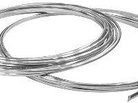 18ct Medium White D Shape Wire     5.10mm X 1.25mm Fully Annealed,    100% Recycled Gold