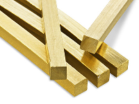 18hab Square Pin Wire 3.00mm Fully Hard, Straight Lengths, 100%       Recycled Gold