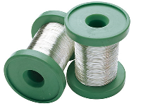 Fine Silver Round Wire 0.20mm Fully Annealed, 100gm Reels, 100%         Recycled Silver