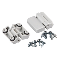 Ensto Cubo S Pair of External Hinges for Cubo S & Cubo D Enclosures RAL7035 - price per 1 (set/2)