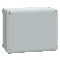 Schneider Thalassa TBS ABS 241 x 194 x 107mmD Enclosure Grey Lid IP66 RAL7035