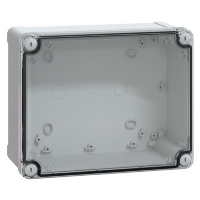 Schneider Thalassa TBS ABS 241 x 194 x 107mmD Enclosure Clear Lid IP66 RAL7035
