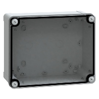 Schneider Thalassa TBS ABS 241 x 192 x 107mmD Enclosure Clear Lid IP66 RAL7035