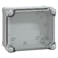 Schneider Thalassa TBS ABS 192 x 164 x 105mmD Enclosure Clear Lid IP66 RAL7035