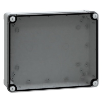 Schneider Thalassa TBS ABS 291 x 241 x 88mmD Enclosure Clear Lid IP66 RAL7035
