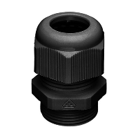 Nylon Cable Gland M25 Black 9-17mm Cable Diameter Thread Length 10mm