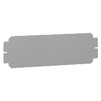 Schneider Spacial SBM Mounting Plate for SBM1540 Terminal Box Galvanised Steel Plate Dimensions 125H x 385W x 1.5mmD