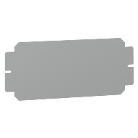 Schneider Spacial SBM/SBX Mounting Plate for SBM1530 Terminal Box Galvanised Steel Plate Dimensions 125H x 285W x 1.5mmD