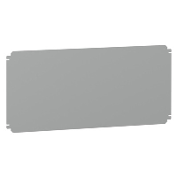 Schneider Spacial SBM Mounting Plate for SBM4080 Terminal Box Galvanised Steel Plate Dimensions 375H x 785W x 2mmD