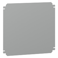 Schneider Spacial SBM Mounting Plate for SBM4040 Terminal Box Galvanised Steel Plate Dimensions 375H x 385W x 2mmD