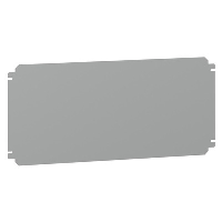 Schneider Spacial SBM Mounting Plate for SBM3060 Terminal Box Galvanised Steel Plate Dimensions 275H x 585W x 2mmD
