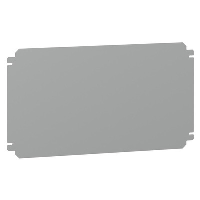 Schneider Spacial SBM Mounting Plate for SBM3050 Terminal Box Galvanised Steel Plate Dimensions 275H x 485W x 2mmD