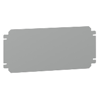 Schneider Spacial SBM/SBX Mounting Plate for SBM2040 Terminal Box Galvanised Steel Plate Dimensions 175H x 385W x 2mmD