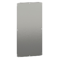 Schneider Spacial NSYMM Internal Mounting Plate for 1200H x 600mmW Enclosure Galvanised Steel Plate Dimensions 1150H x 550W x 2.5mmD