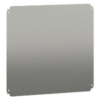 Schneider Spacial NSYMM Internal Mounting Plate for 600H x 600mmW Enclosure Galvanised Steel Plate Dimensions 550H x 550W x 2mmD