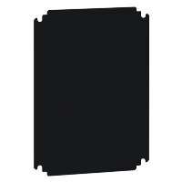 Schneider Thalassa PLM Insulating Backplate for GRP Enclosure NSYPLM43 Bakelite Black RAL9005 Plate Dimensions 325 x 250 x 4mmD