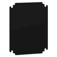Schneider Thalassa PLM Insulating Backplate for GRP Enclosure NSYPLM3025 Bakelite Black RAL9005 Plate Dimensions 265 x 200 x 4mmD