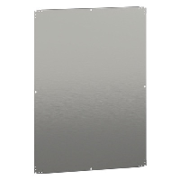 Schneider Spacial NSYMM Internal Mounting Plate for 1400H x 1000mmW Enclosure Galvanised Steel Plate Dimensions 1350H x 950W x 2.5mmD