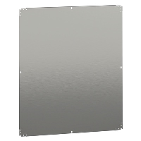 Schneider Spacial NSYMM Internal Mounting Plate for 1200H x 1000mmW Enclosure Galvanised Steel Plate Dimensions 1150H x 950W x 2.5mmD
