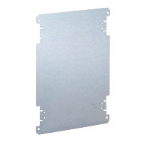 IBOCO Pedro Mounting Plate for VTR02 Galvanised Steel Plate Dimensions 365H x 242W x 2mmD
