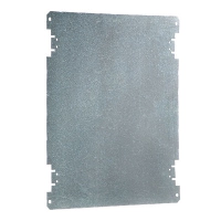 IBOCO Pedro Mounting Plate for VTR01 Galvanised Steel Plate Dimensions 240H x 199W x 2mmD