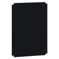 Schneider Thalassa PLM Insulating Backplate for GRP Enclosure NSYPLM75 Bakelite Black RAL9005 Plate Dimensions 665 x 450 x 4mmD