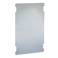 IBOCO Pedro Mounting Plate for VTR04 Galvanised Steel Plate Dimensions 590H x 350W x 2mmD