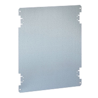 IBOCO Pedro Mounting Plate for VTR03 Galvanised Steel Plate Dimensions 440H x 350W x 2mmD