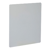 IBOCO Pedro Mounting Plate for VTR03 Polyester Grey RAL7035 Plate Dimensions 440H x 350W x 4mmD